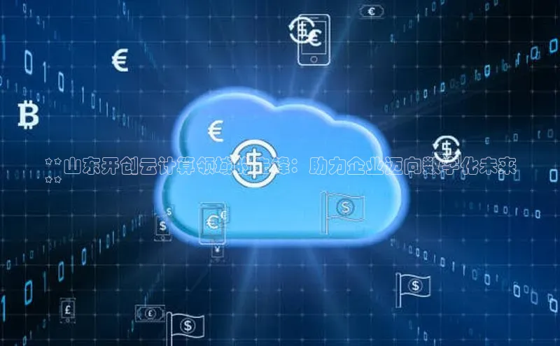 凯捷体育普信公司**山东开创云计算领域的先锋：助力企业迈向数字化未来
**