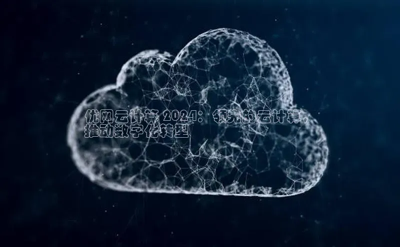 凯捷体育百度游戏开放平台优网云计算 2024：领先的云计算，
推动数字化转型