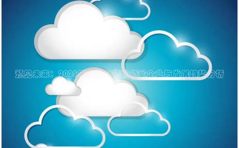 预见未来：2025年金融AI领域领军企业与发展趋势分析